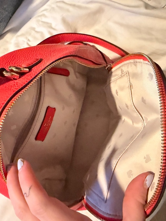 Coral pink Kate Spade backpack main image 4
